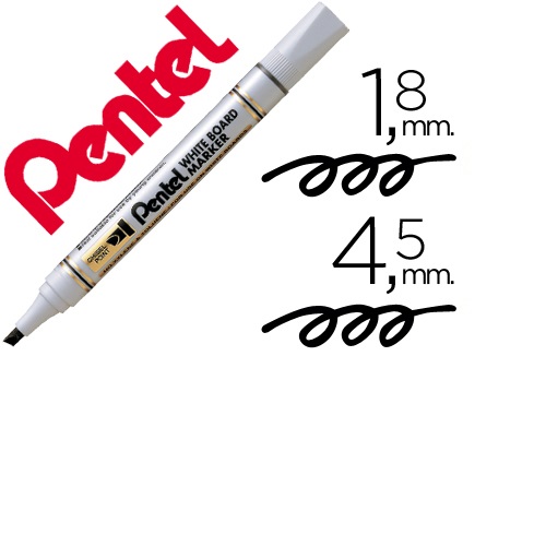 Marcador MW86 quadro branco, Preto