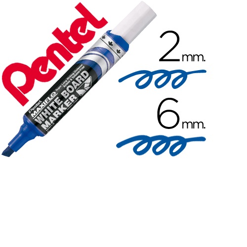 Marcador MWL6 Maxiflo quadro branco, Azul