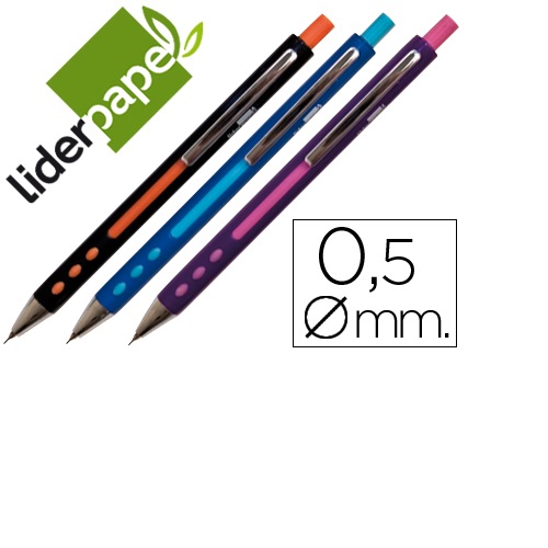 Lapiseiras plástico 0,5 mm