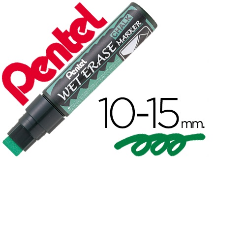 Marcador à base de água SMW56, Verde