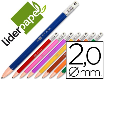 Lapiseiras retráteis 2 mm