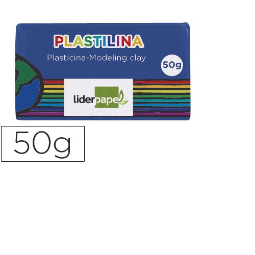 Plasticina 50 gr, Azul escuro