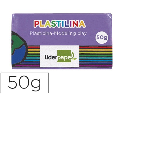 Plasticina 50 gr, Lilás