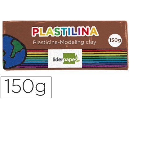 Plasticina 150 gr. Castanho