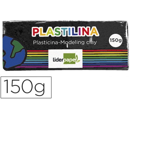 Plasticina 150 gr. Preto