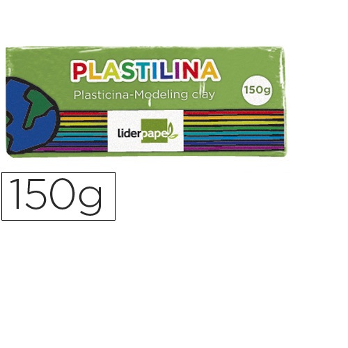 Plasticina 150 gr. Verde claro