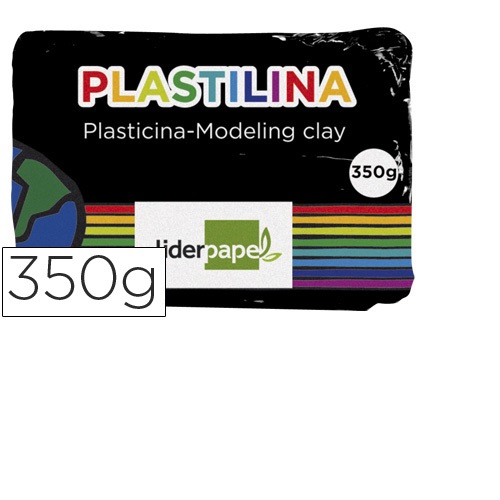 Plasticina 350 gr. Preto