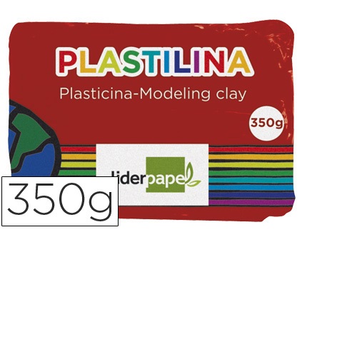Plasticina 350 gr. Vermelho
