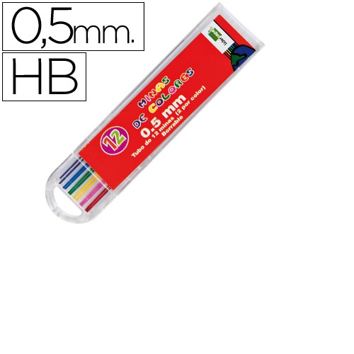 Minas de cores, 0,5 mm