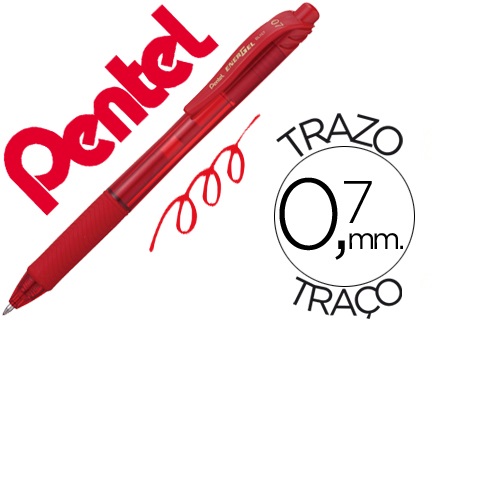 Roller BL107 retrátil, Vermelho