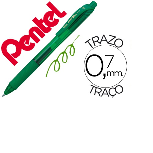 Roller BL107 retrátil, Verde