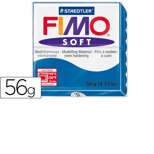 Pasta para modelar, Azul