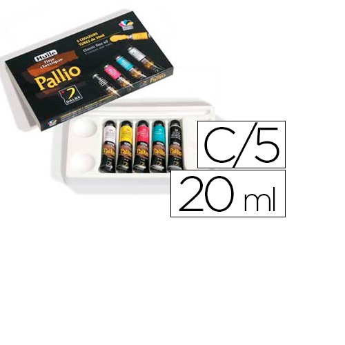 Pintura óleo, 5 cores sortidas*