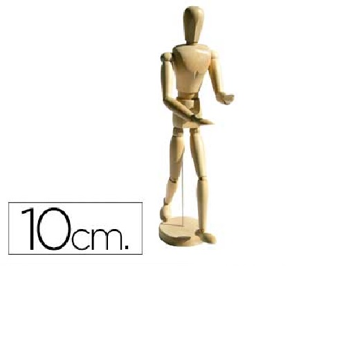 Boneco articulado, 10 cm