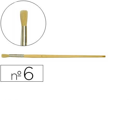 Pincéis aguarela, 6,5 mm