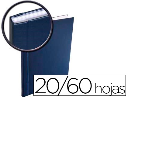 Capa de encadernação dura com janela personalizável BINDO!