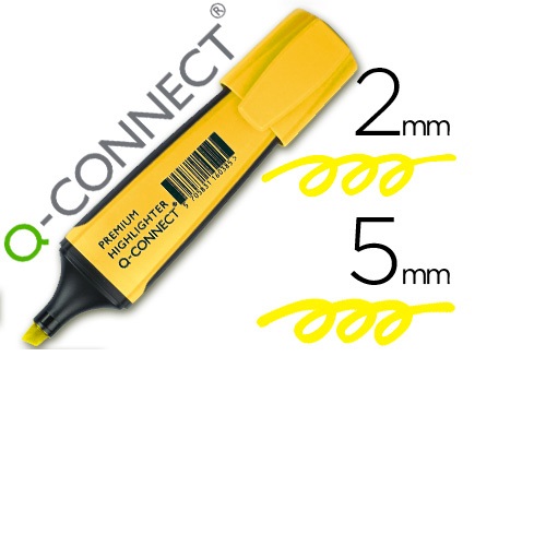 Marcador fluorescente premium, Amarelo