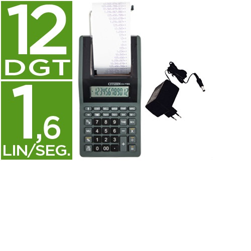 Calculadora Citizen CX-77BN Com adaptador incorporado