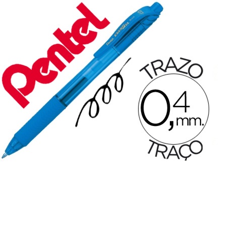 Roller BL107 retrátil, Azul céu