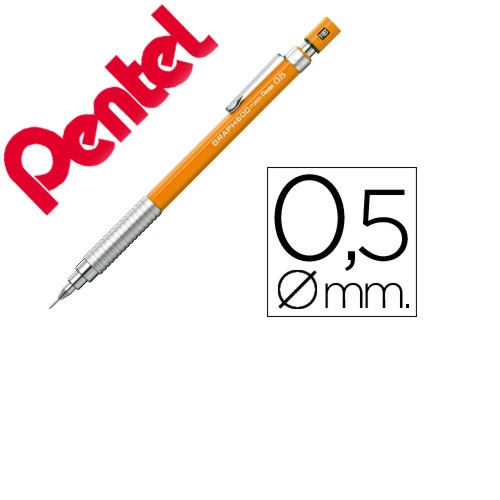 Lapiseira PG 600 profissional, Laranja, 0,5 mm