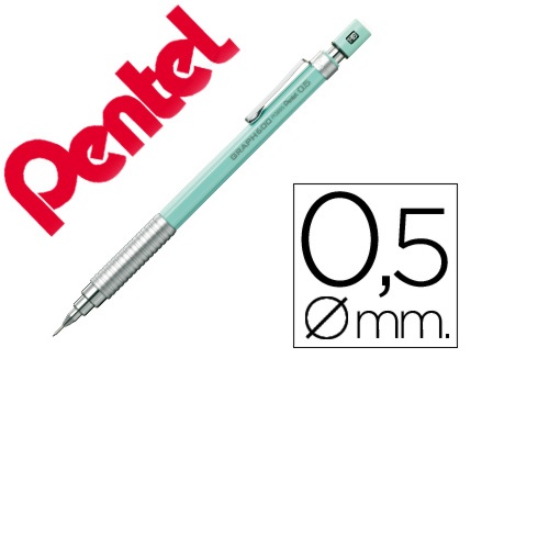 Lapiseira PG 600 profissional, Verde, 0,5 mm