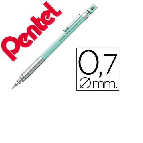 Lapiseira PG 600 profissional, Verde, 0,7 mm