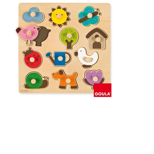 Puzzle Silhuetas Campo