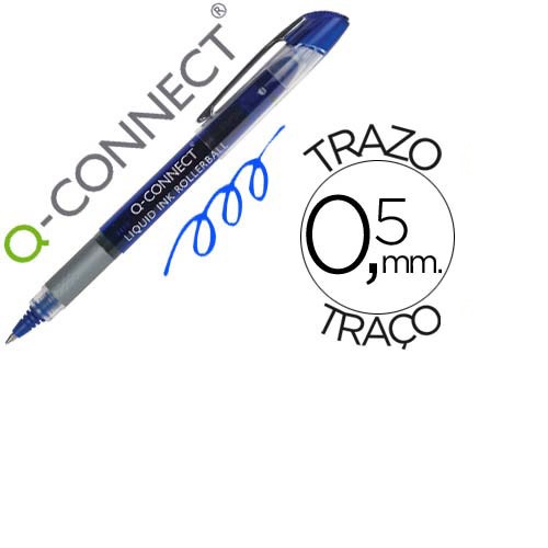 Marcador roller, Azul