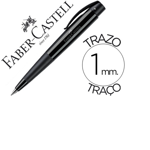Esferográfica Conic, Preto